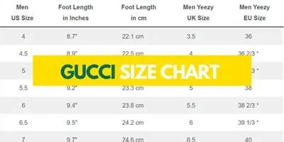 gucci sneakers size chart women's|gucci shoe size 38 to.